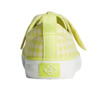 Sperry Hot Sale - Crest Vibe Gingham Sneaker Light Green