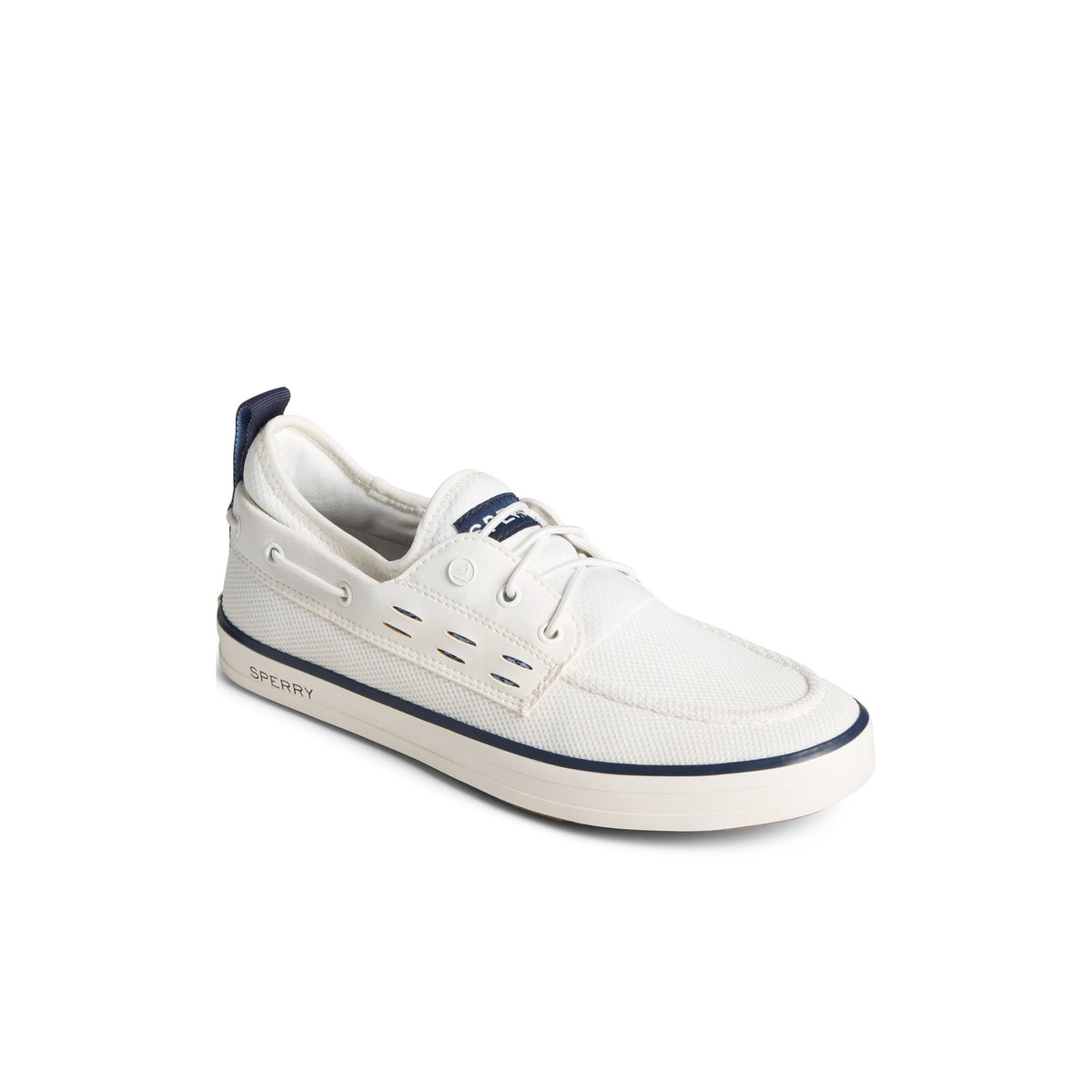 Sperry Discount - SeaCycled™ Fairlead Boat Sneaker White