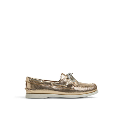 Sperry Quality - Authentic Original™ 2 Eye Boat Shoe Gold Women's Leather