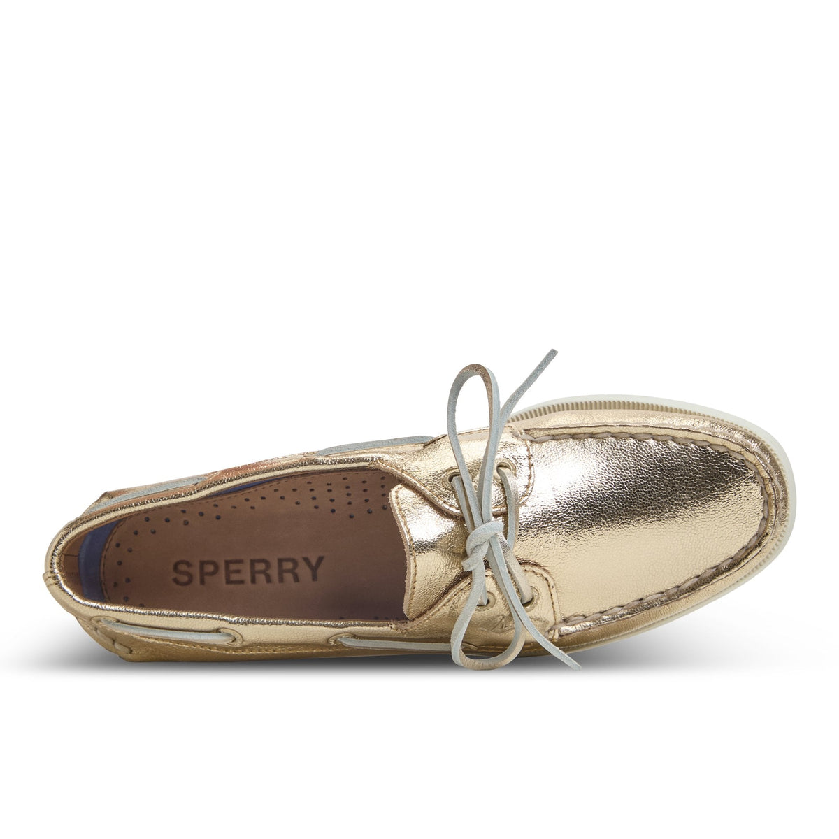 Sperry Quality - Authentic Original™ 2 Eye Boat Shoe Gold Women's Leather