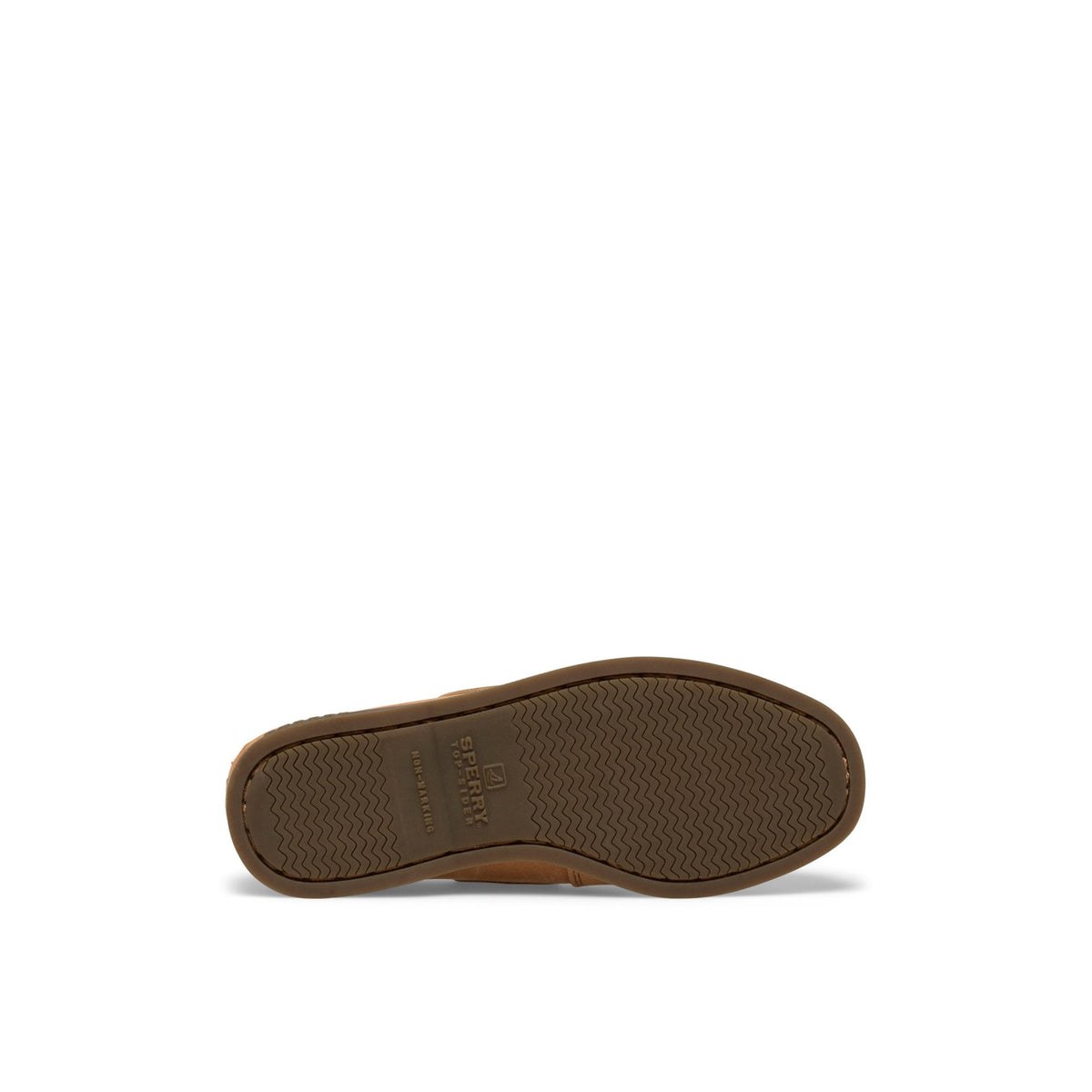 Sperry Trusted - Aokleather Dark Brown Kids Boat Shoes